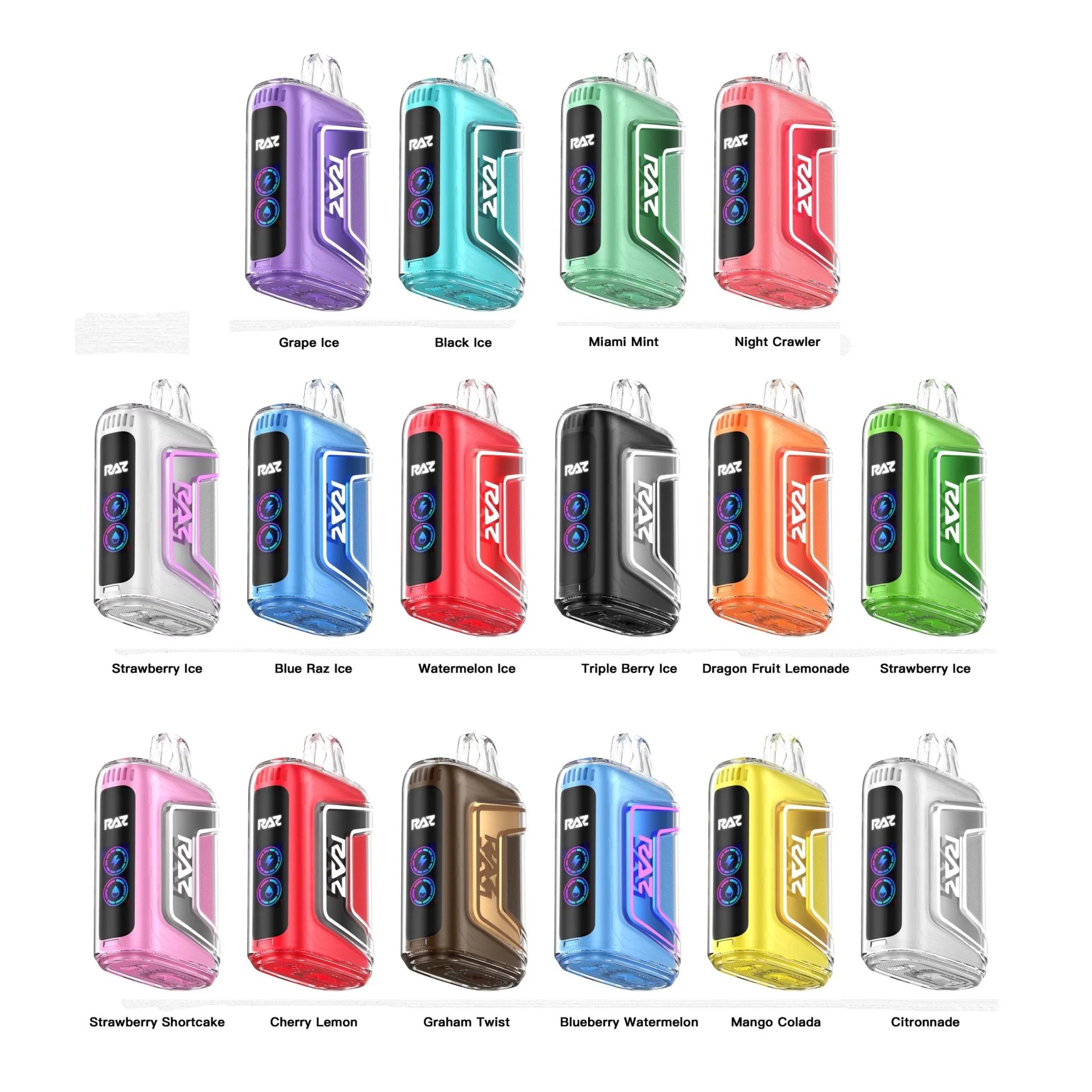 Strawberry Ice RAZ TN9000 Disposable, a refreshing and convenient vaping option