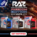 Experience the smooth and flavorful vapor produced by the Night Crawler Flavor RAZ Vape DC25000 Freedom Edition, delivering an unparalleled vaping experience